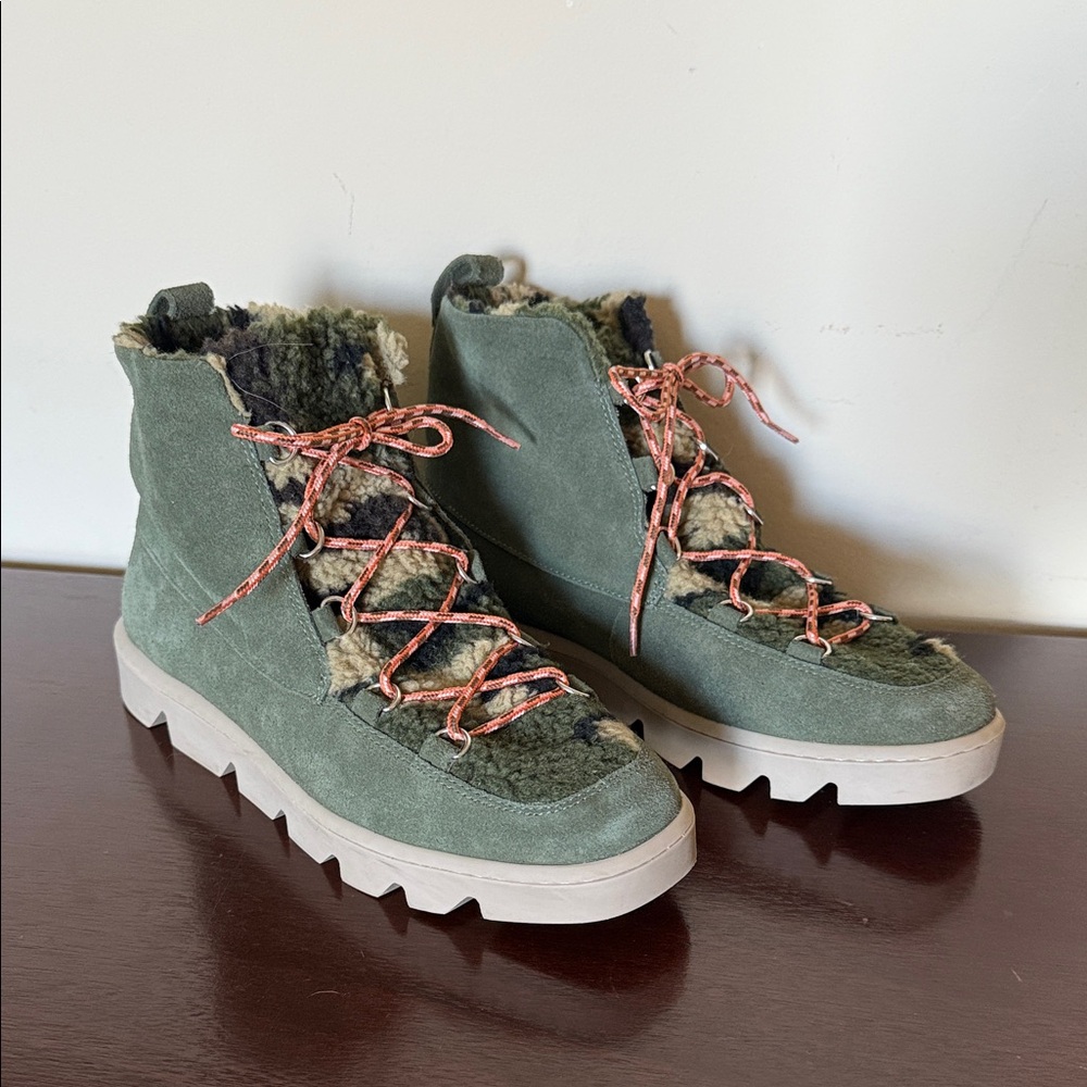 Bernardo Shearling Water Resistant Boots